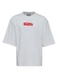 W/STUDIO graphic-print cotton T-shirt - White