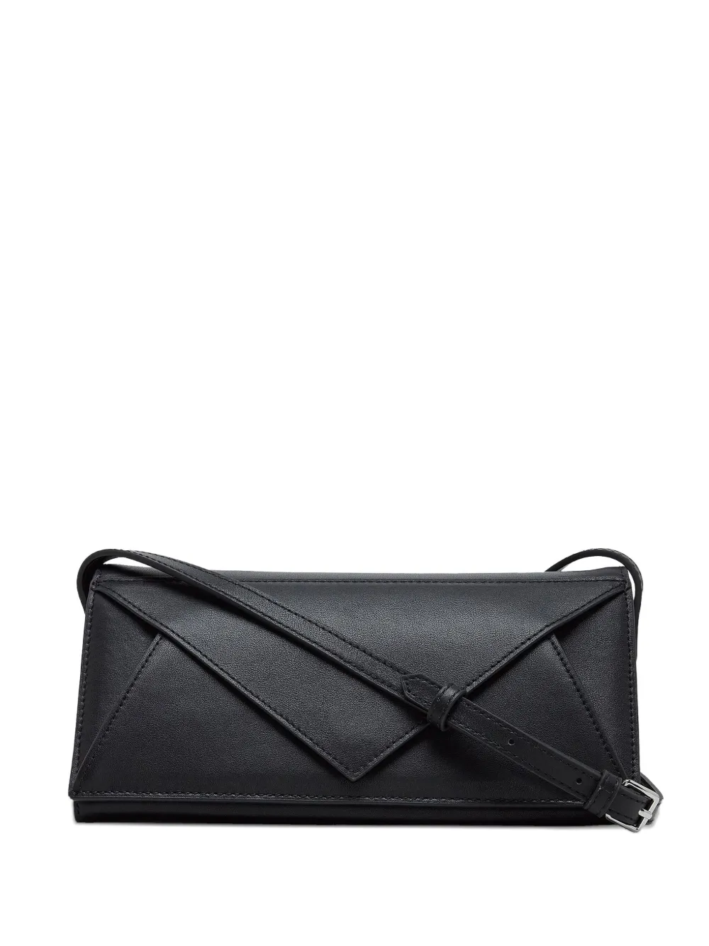 Pabepabe lareg Letter messenger bag | Black | Image 1
