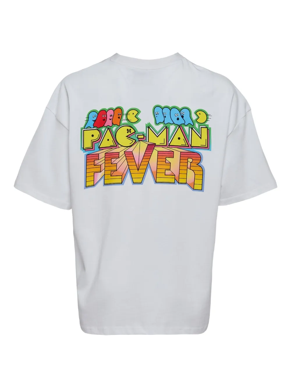W/STUDIO T-shirt met grafische print - Wit