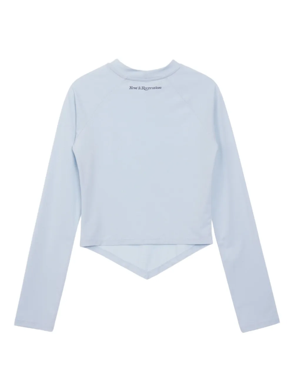 Rest&Recreation point-hem long-sleeve top | T-Shirts & Jersey Shirts | Image 2
