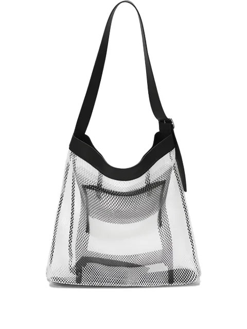 Pabepabe mesh-panel tote bag
