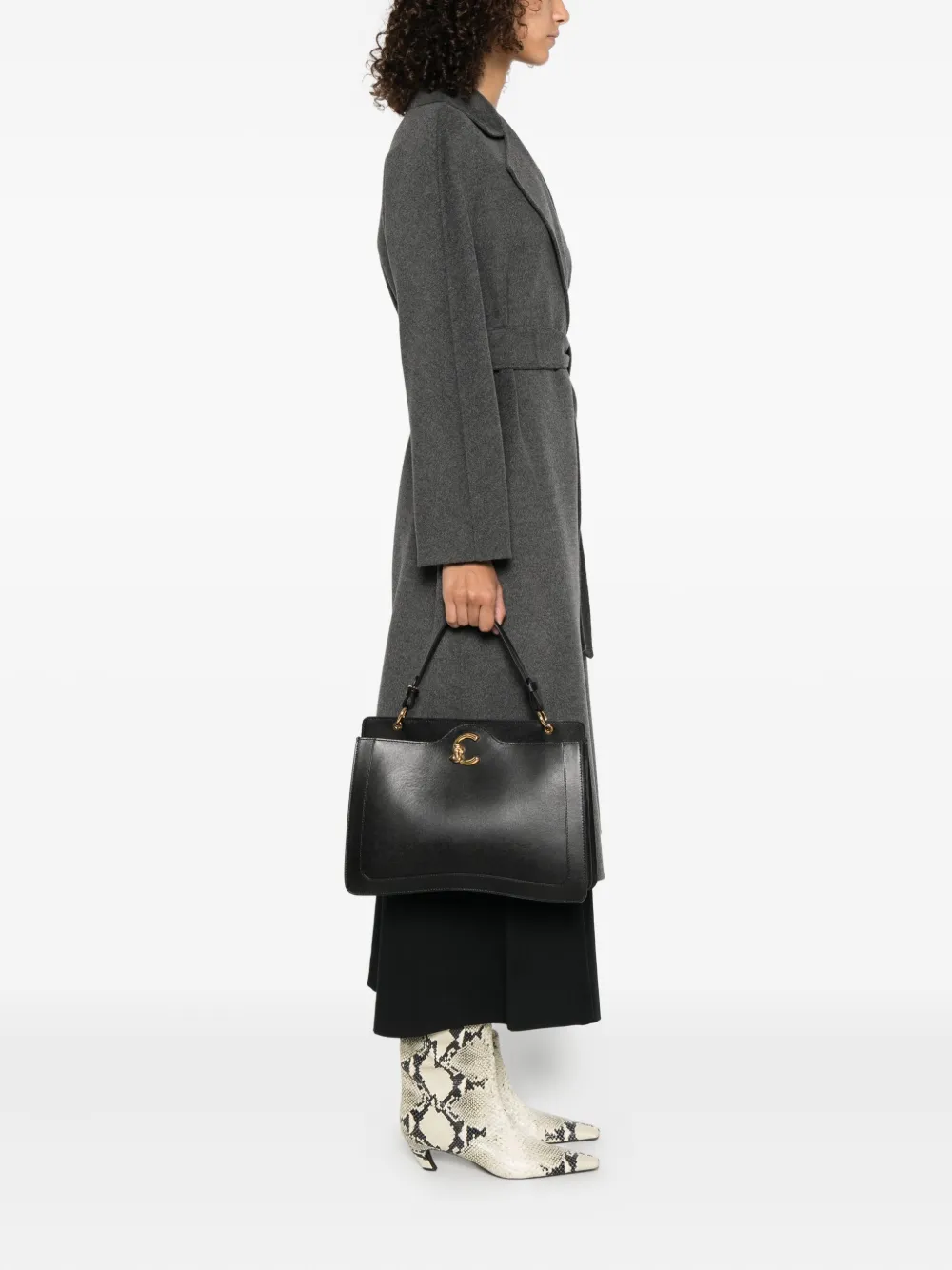 Coccinelle Leren shopper - Zwart