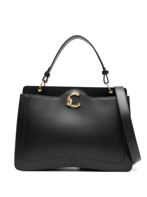 Coccinelle leather top-handle tote bag