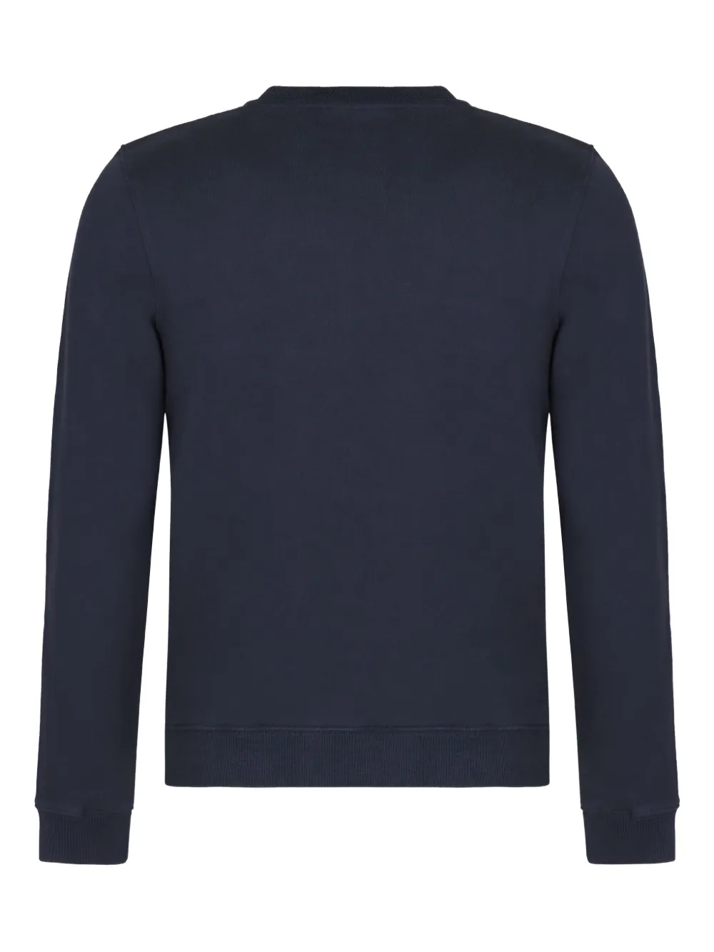 Maison Kitsuné Sweater met geborduurde vos Blauw