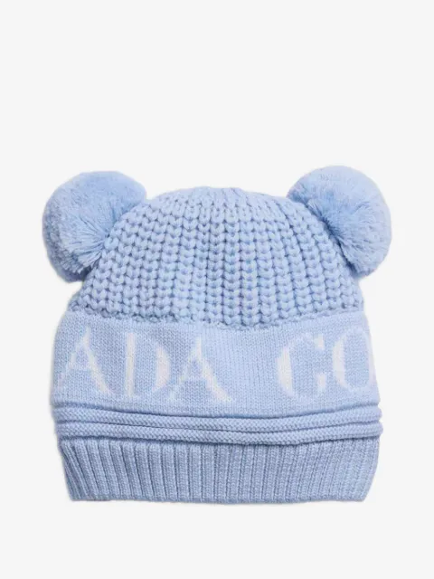 Canada Goose Kids Double Pom knit hat