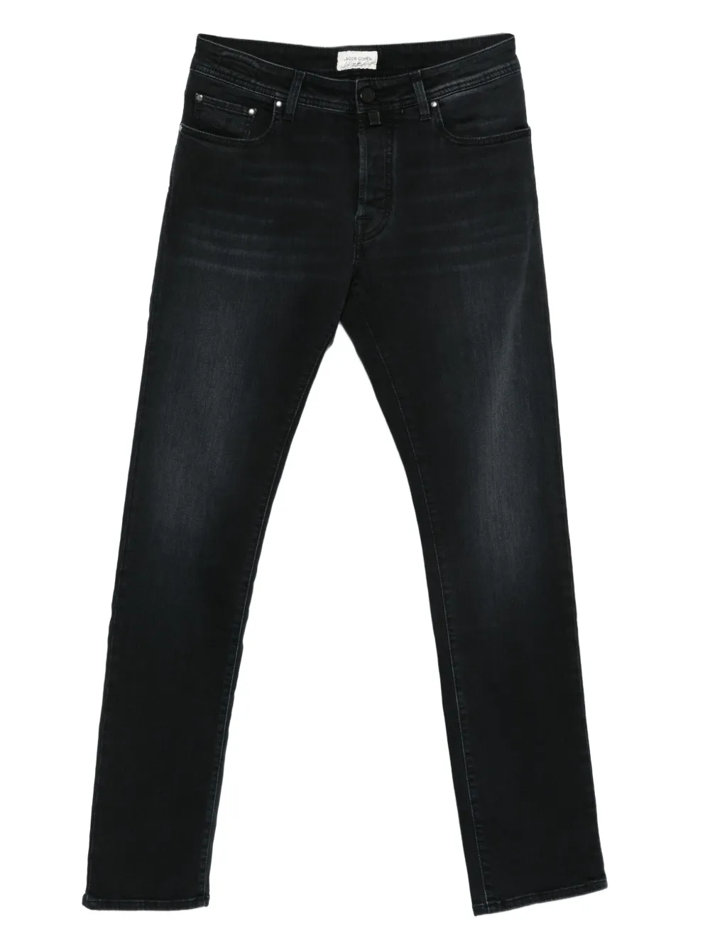 Jacob Cohën wash-effect straight-leg jeans