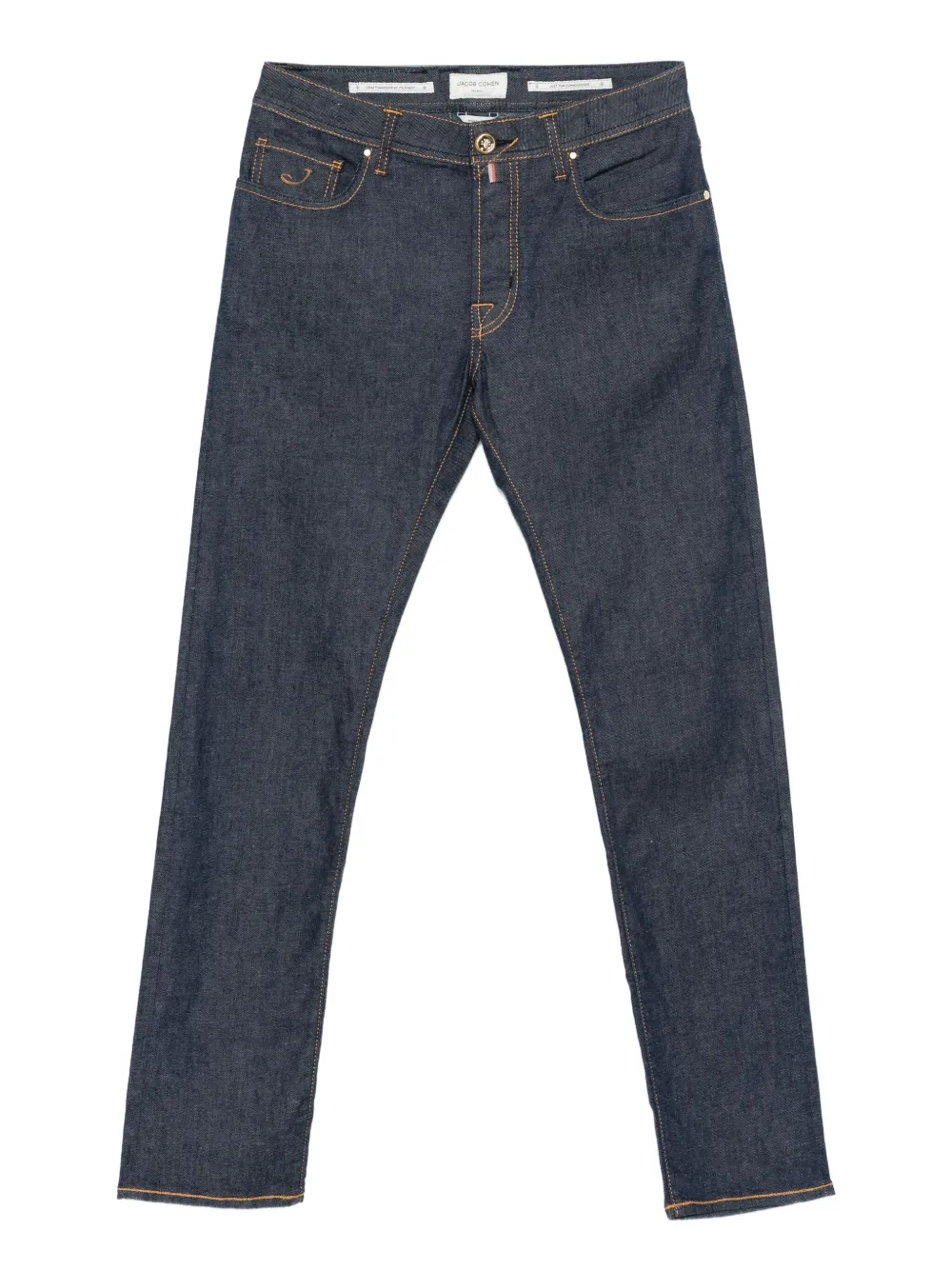Jacob Cohën contrast-stitch jeans