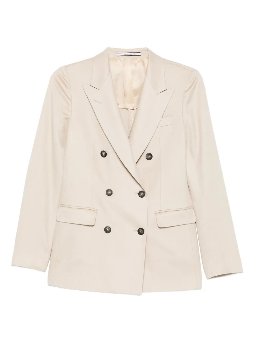 double-breasted buttoned jacket