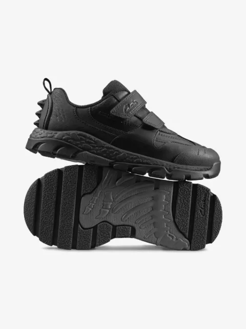 Clarks Kids Steggy 2 Pace spike-detail touch-strap sneakers