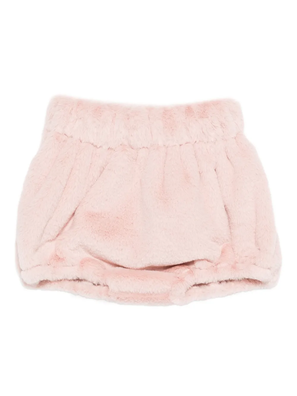 La Stupenderia Shorts van imitatiebont Roze