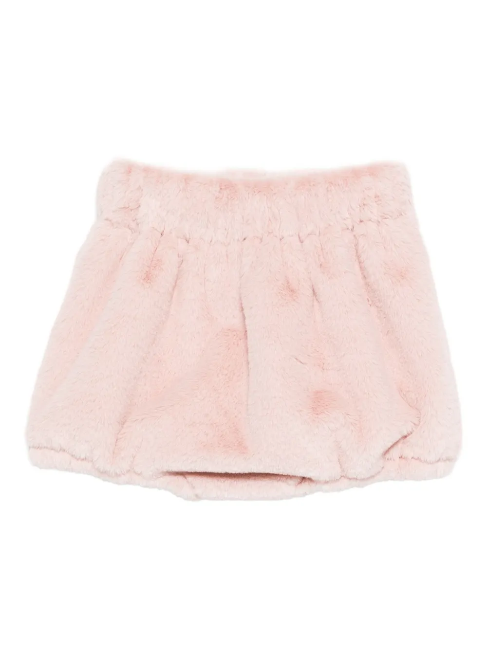La Stupenderia Shorts van imitatiebont Roze