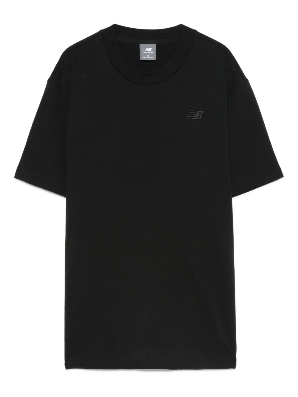 logo-embroidered cotton T-shirt