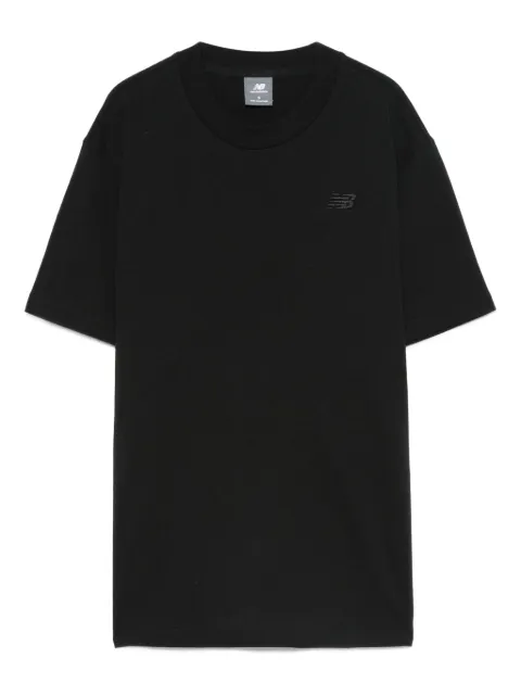 New Balance logo-embroidered cotton T-shirt