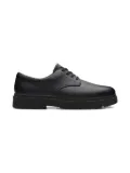 Clarks Kids Lorcam Loop lace-up derby shoes - Black