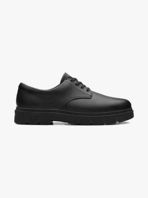 Clarks Kids Lorcam Loop lace-up derby shoes
