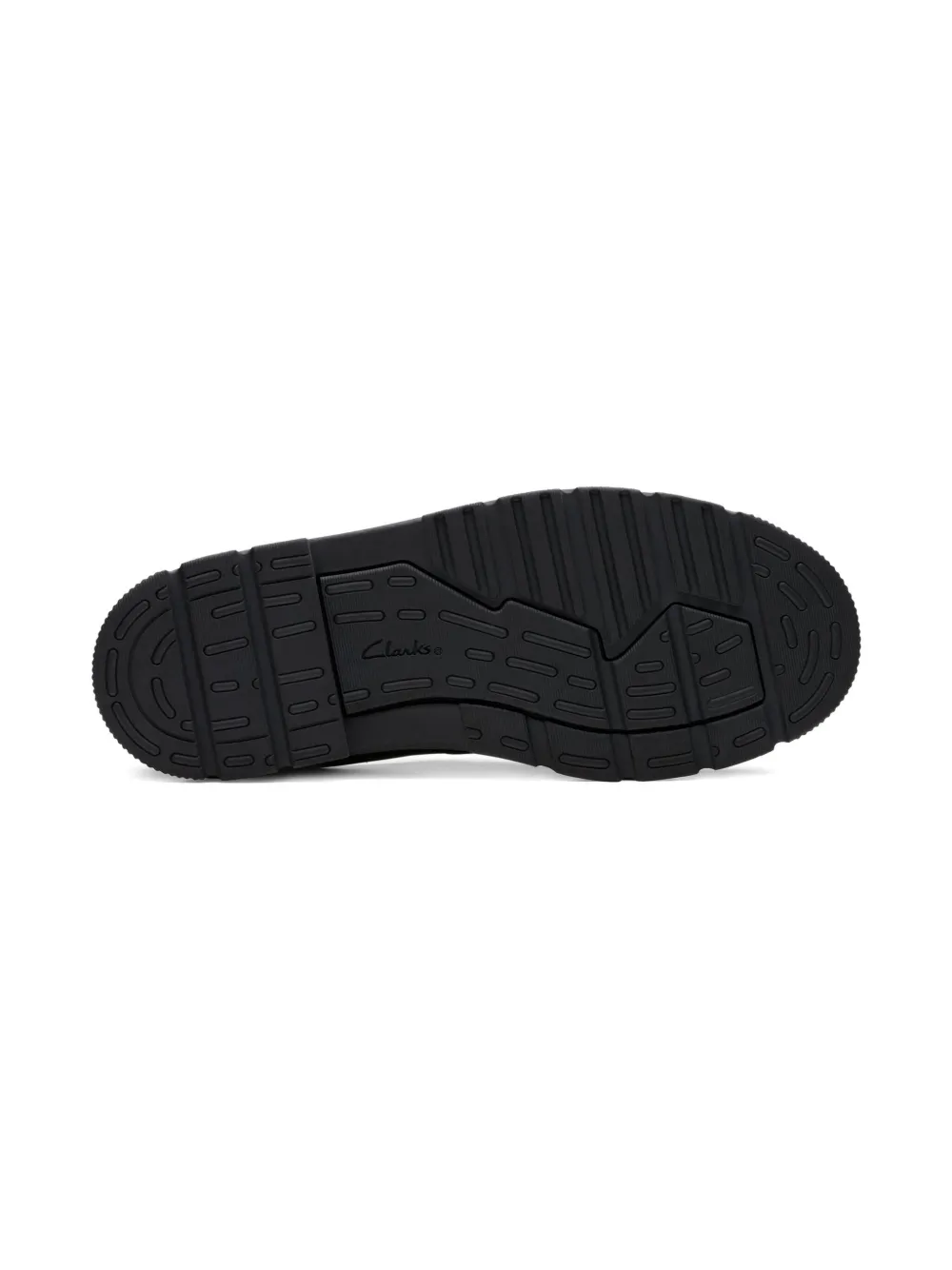 Clarks Kids Lorcam Loop lace-up derby shoes Black