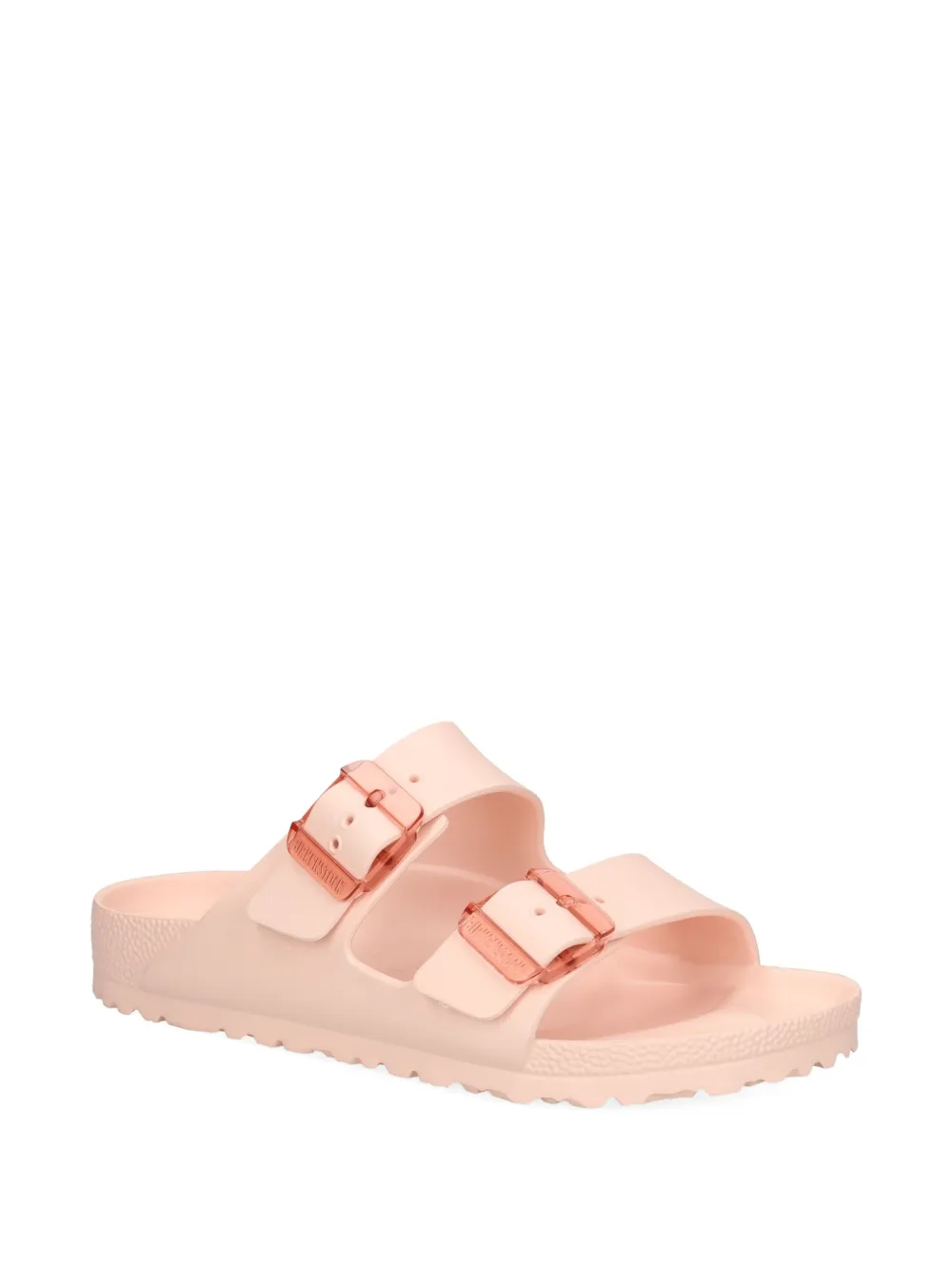 Birkenstock double-buckle slides Pink