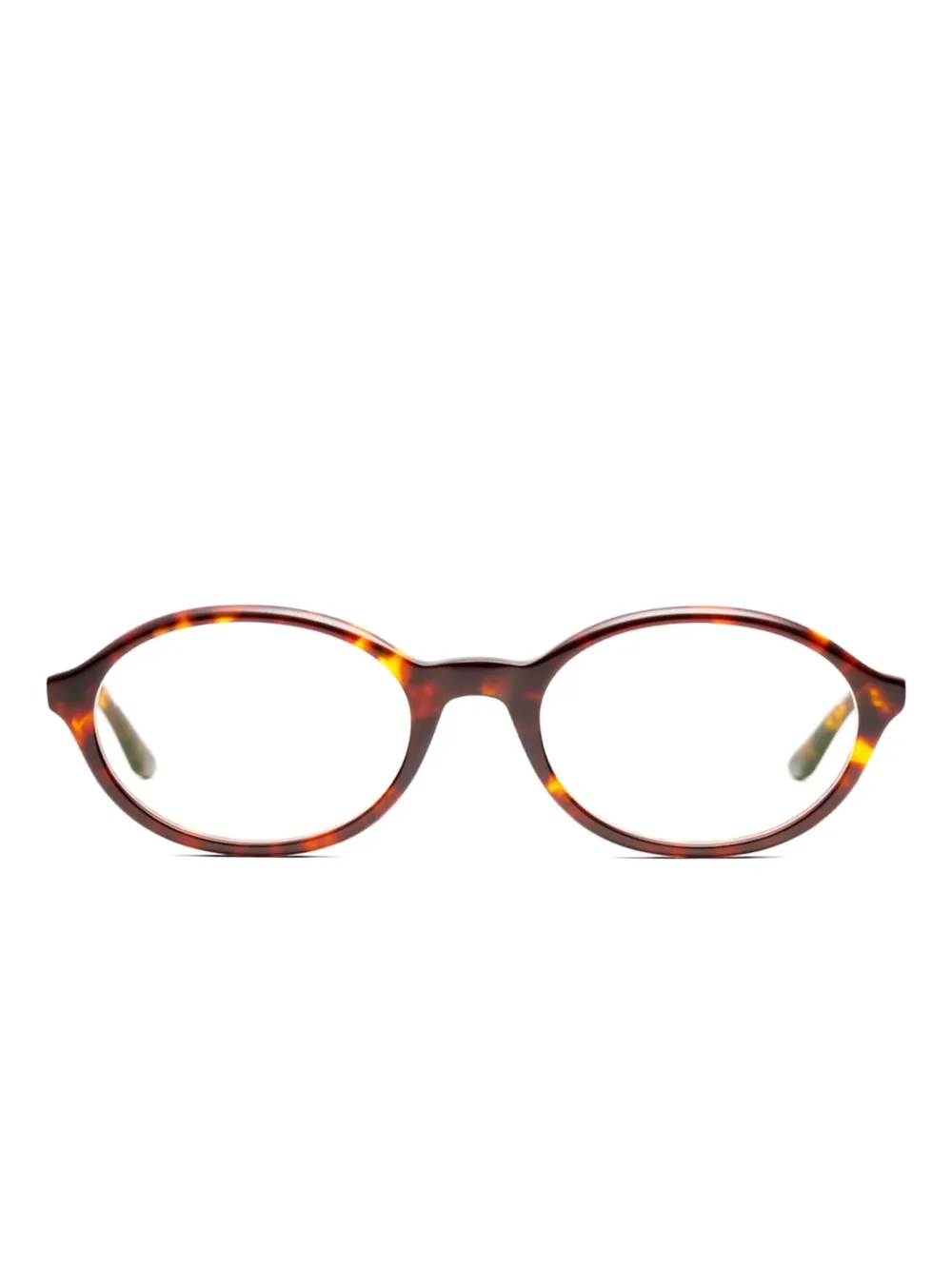 Peter & May Walk It's a Girl oval-frame glasses | Brown | Image 1