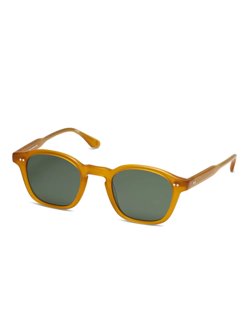 Peter & May Walk round-frame sunglasses - Geel