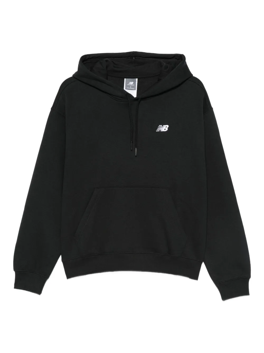 logo-embroidered hoodie