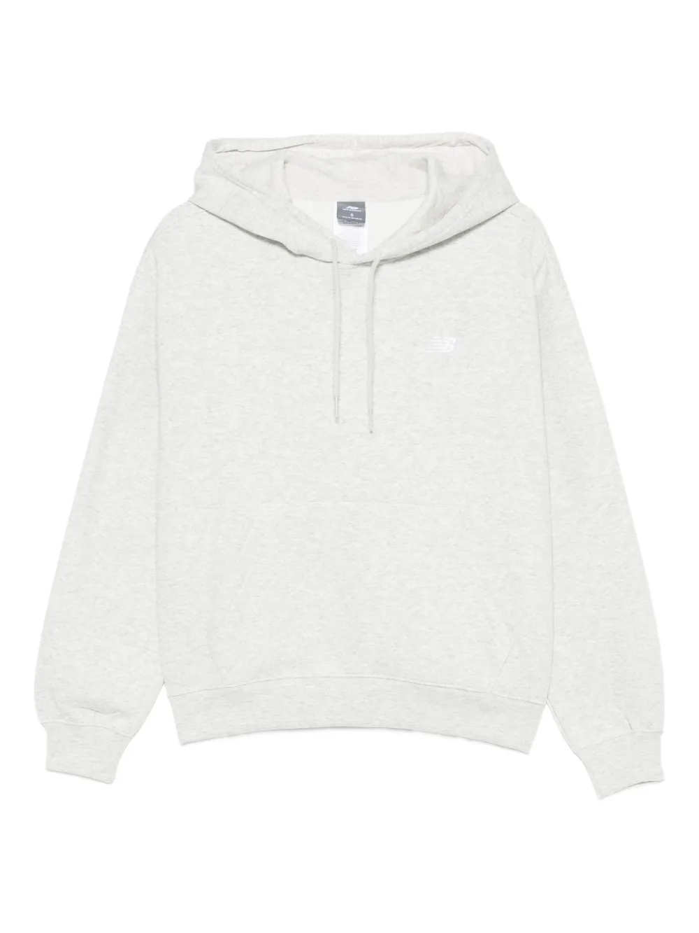 logo-embroidered hoodie