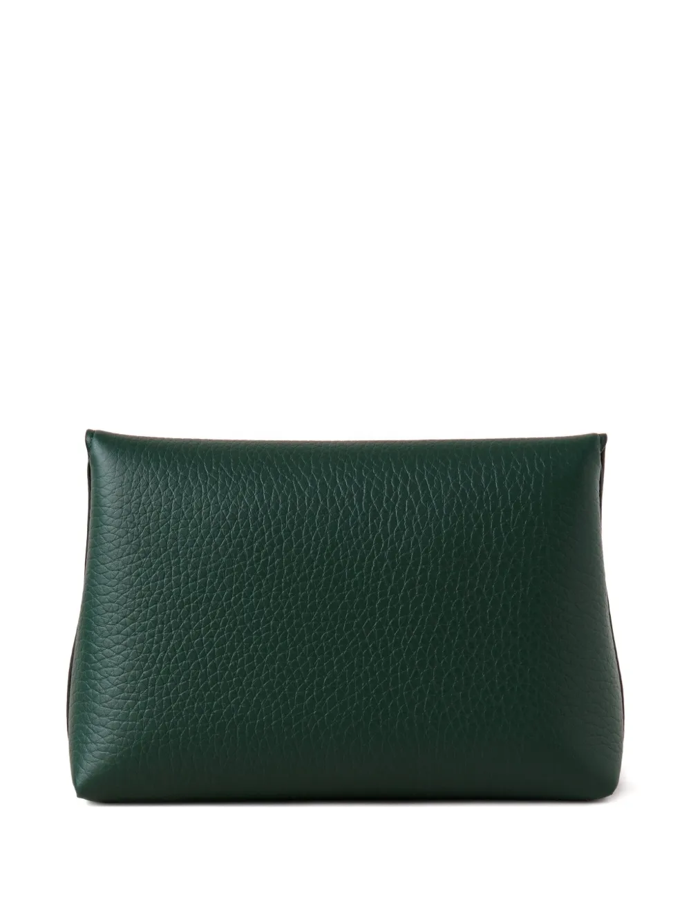 Mulberry Darley clutch van bewerkt leer Groen