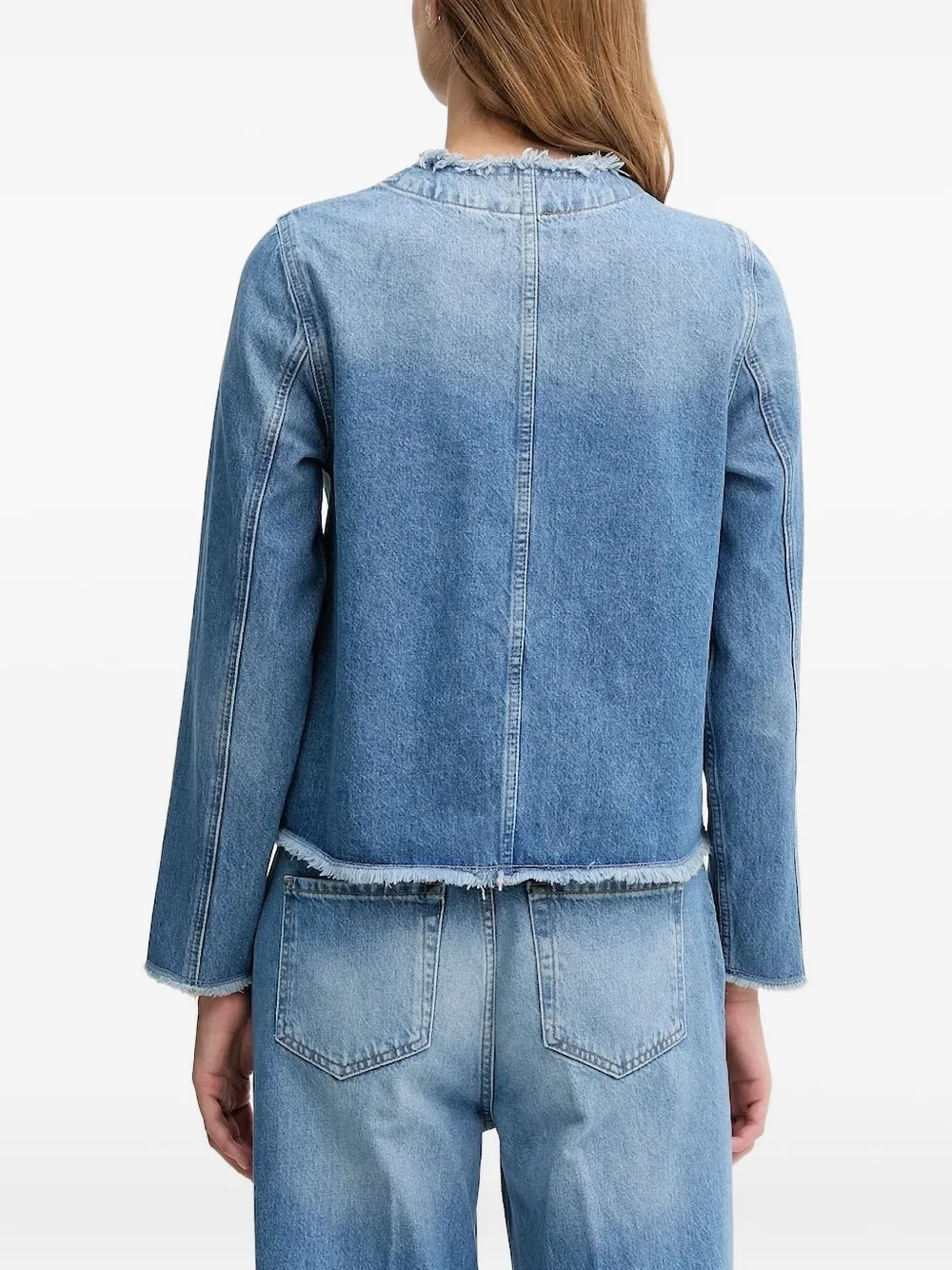 Joop! Gerafeld spijkerjack Blauw