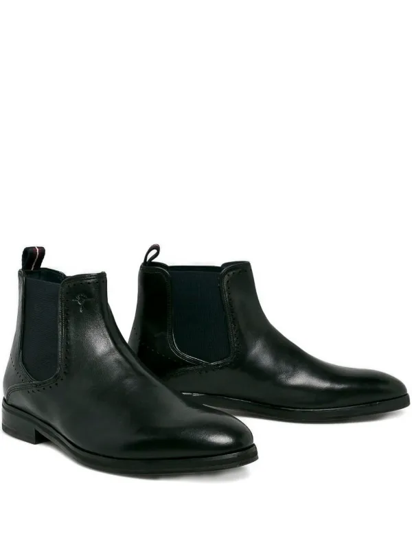 Joop! Kleitos elastic-panel Chelsea Boots Black FARFETCH AE