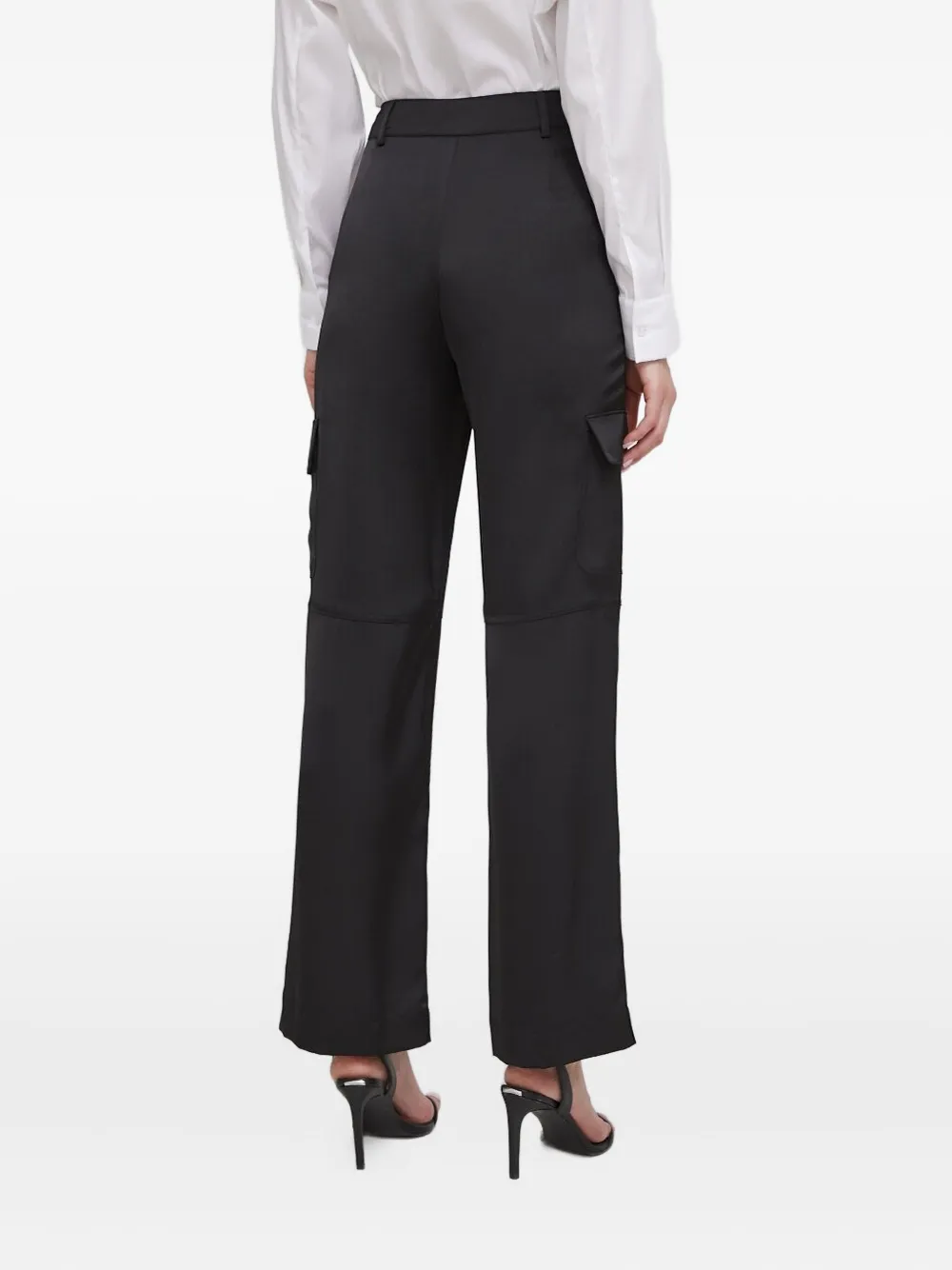 Joop! Broek met cargo zak - Zwart