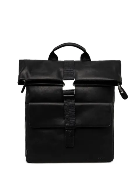 Joop! Loreto Rico roll-top buckle leather backpack