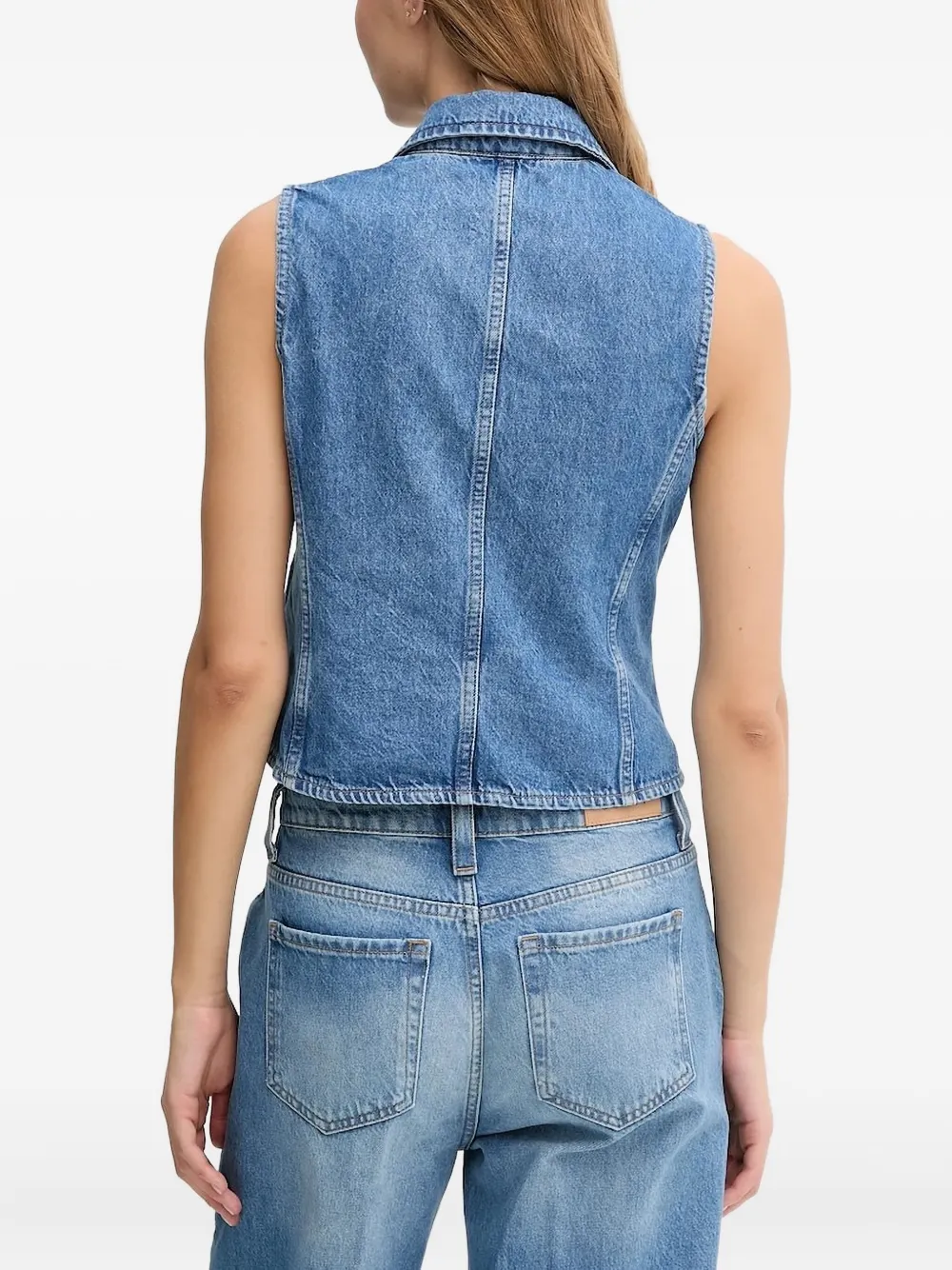 Joop! Iva double-breasted waistcoat Blauw