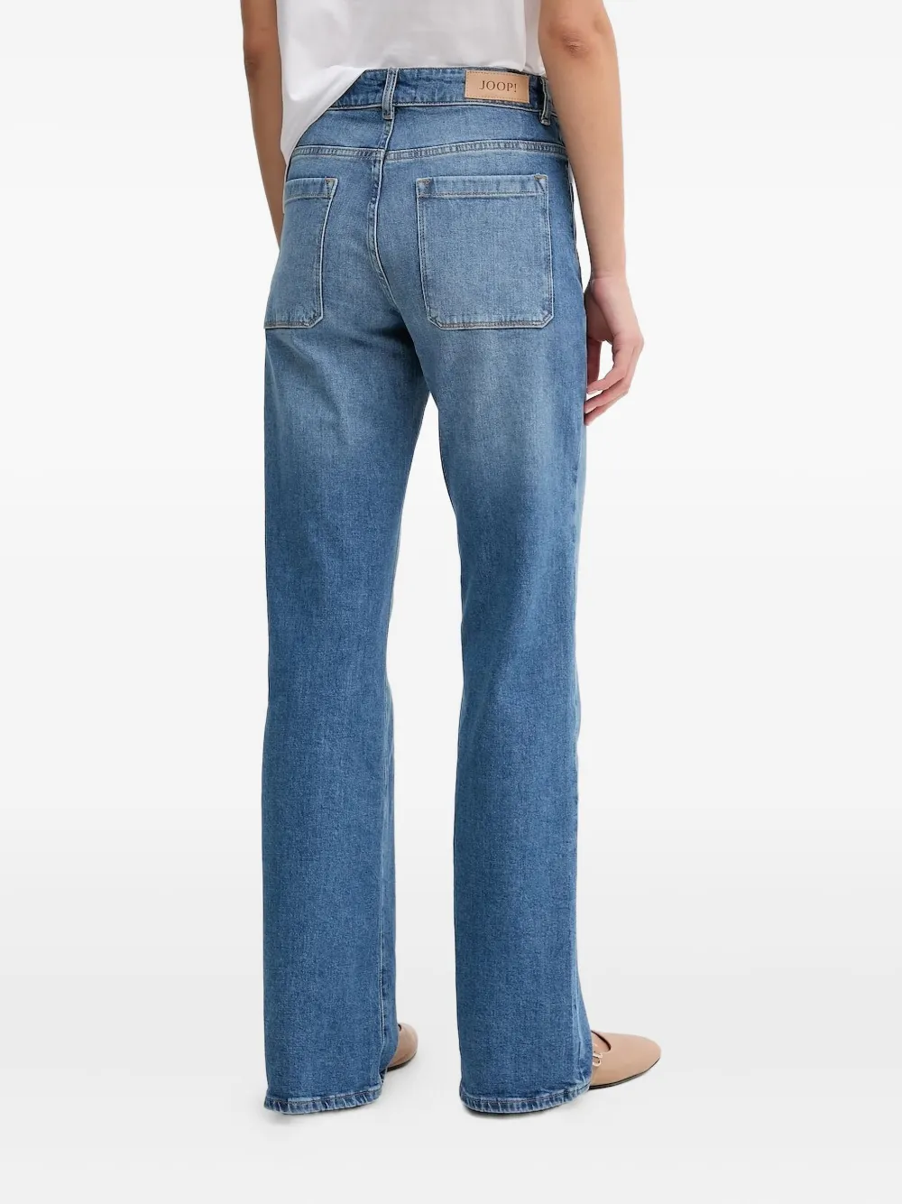 Joop! Jeans met opgestikte zak - Blauw
