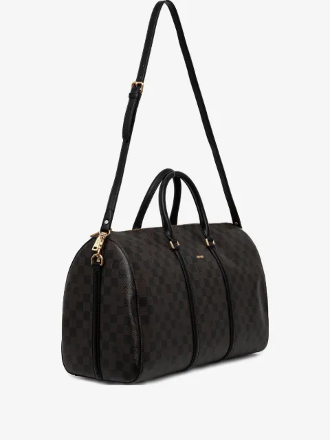 Joop! Aurora checkerboard-pattern top-handle luggage