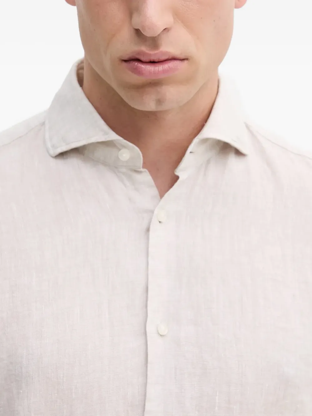 Joop! Linnen overhemd Wit