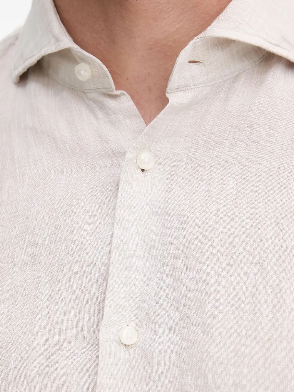 Joop! Linnen overhemd Wit