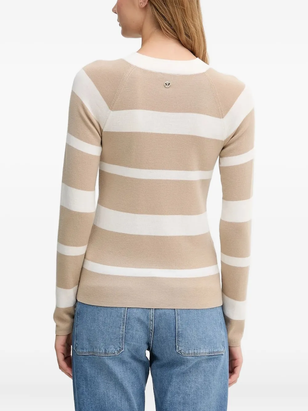 Joop! Ketra raglan-sleeve striped sweater | Knitted Sweaters | Image 2