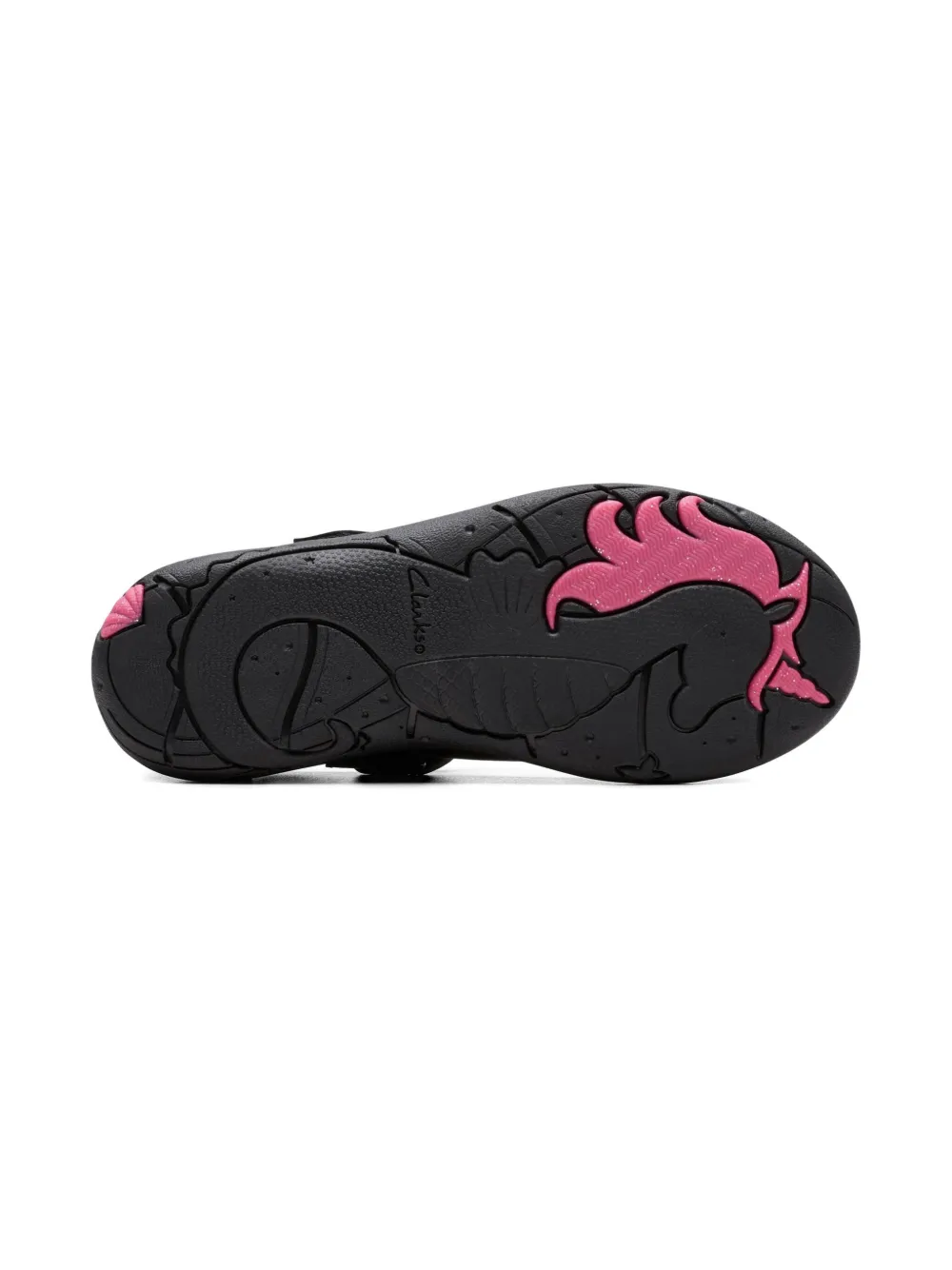 Clarks Kids Relda Wish star-embellished Mary Jane ballerina Black