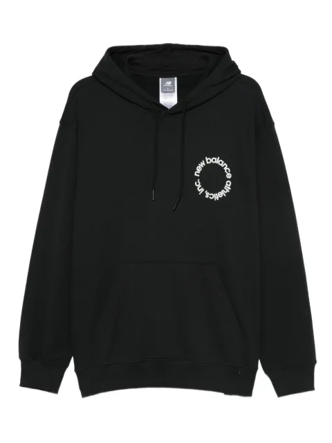 New Balance circular-logo hoodie