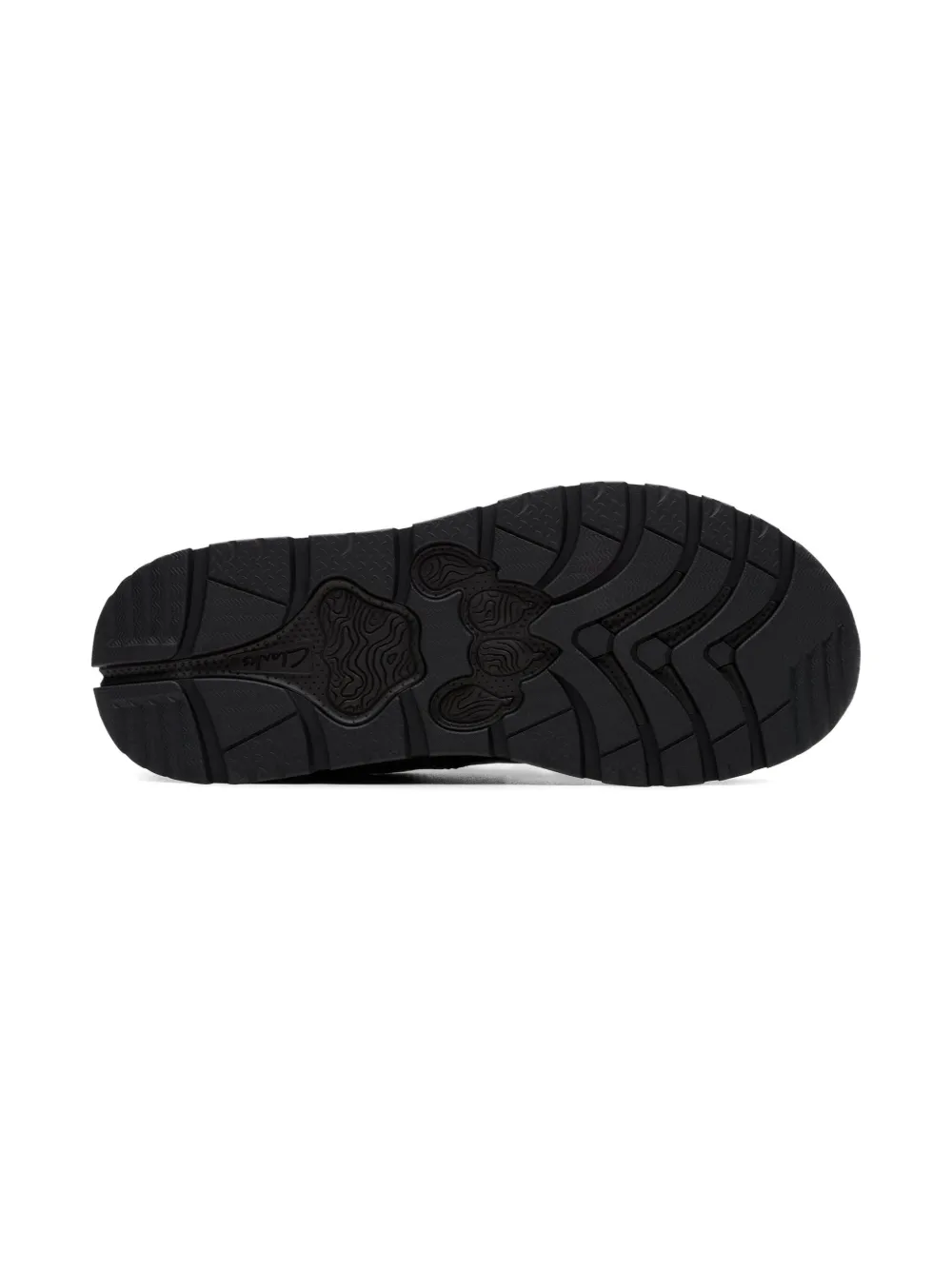 Clarks Kids Selva Edge strap-detail sneakers - Zwart