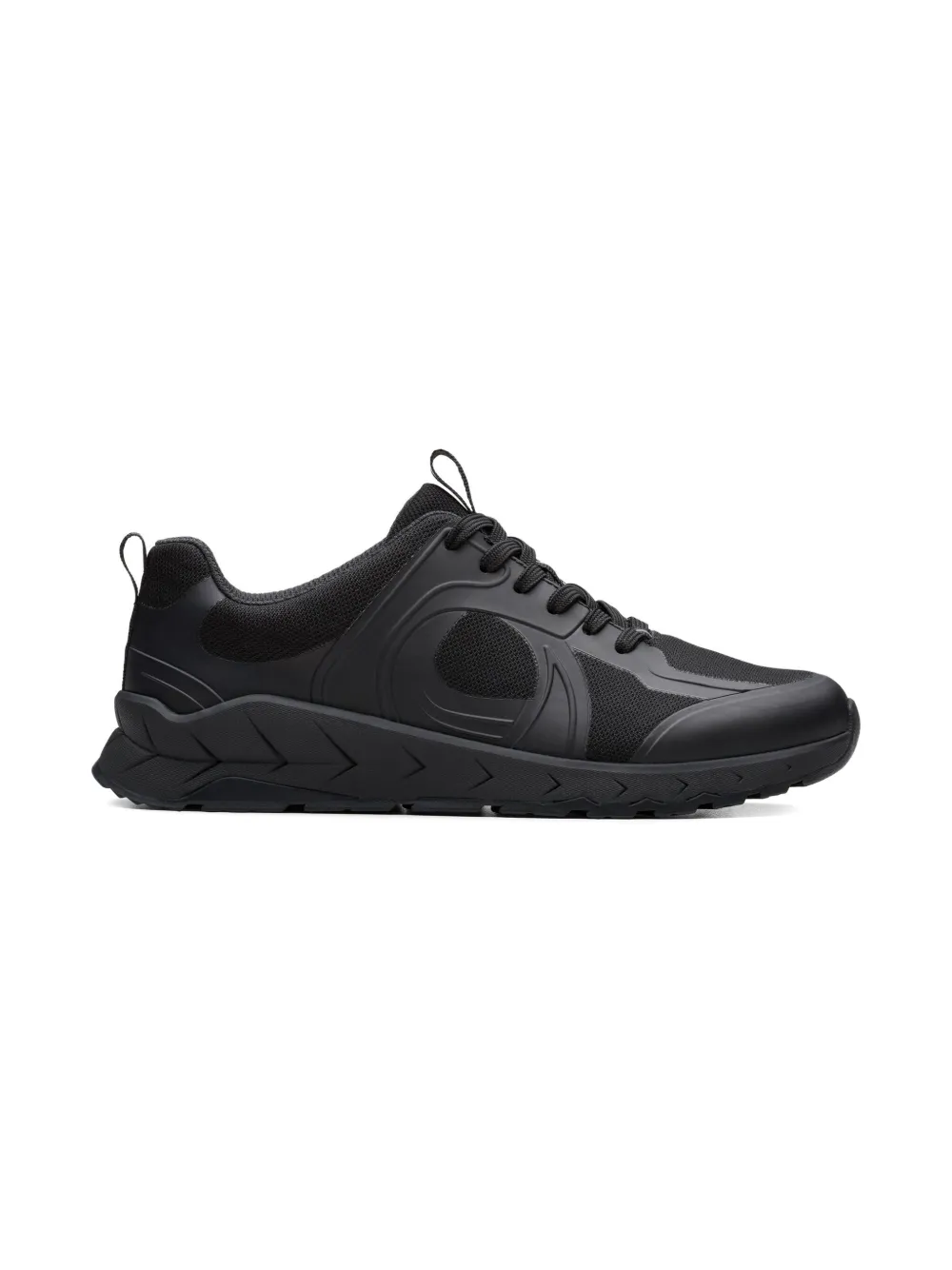 Clarks Kids Selva Edge Youth lace-up sneakers Black