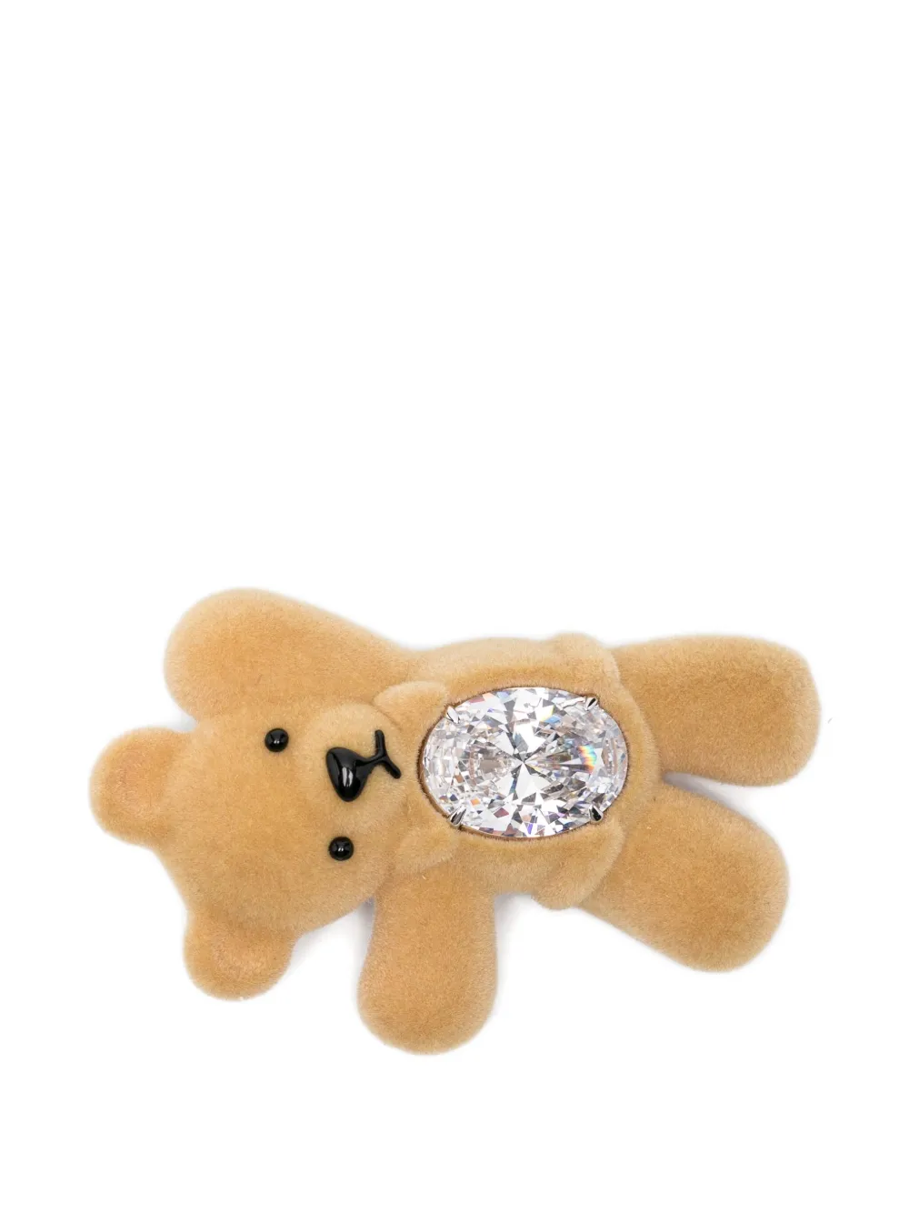 embellished-teddy bear hair clip