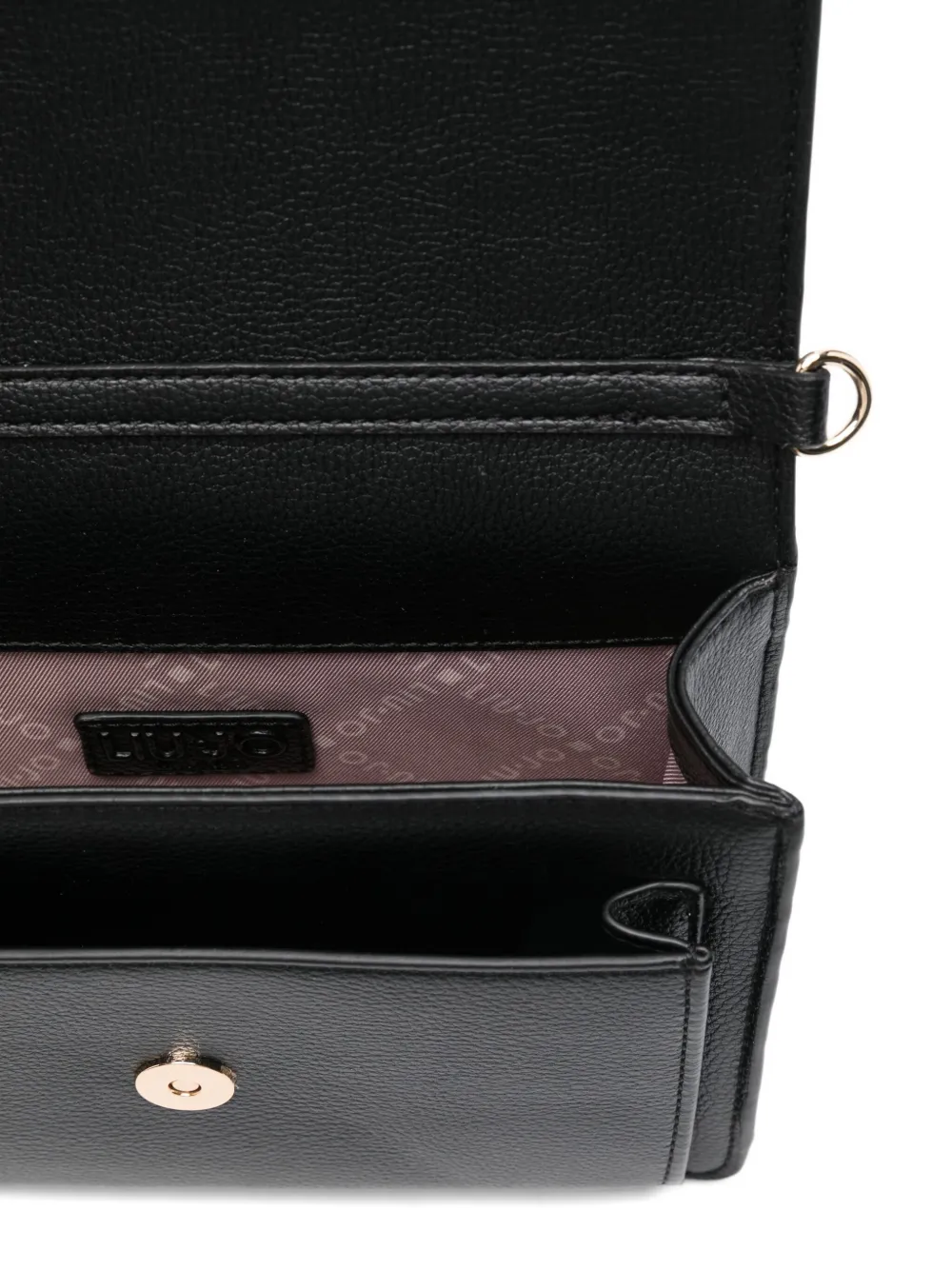 LIU JO Crossbodytas met logo Zwart