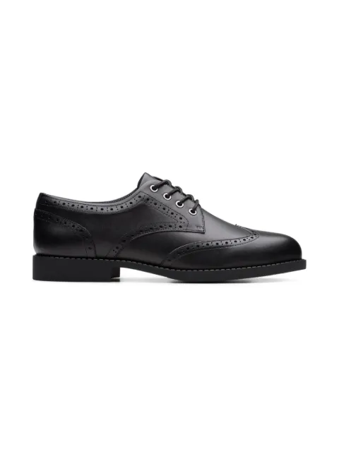 Clarks Kids brogue lace-up shoes