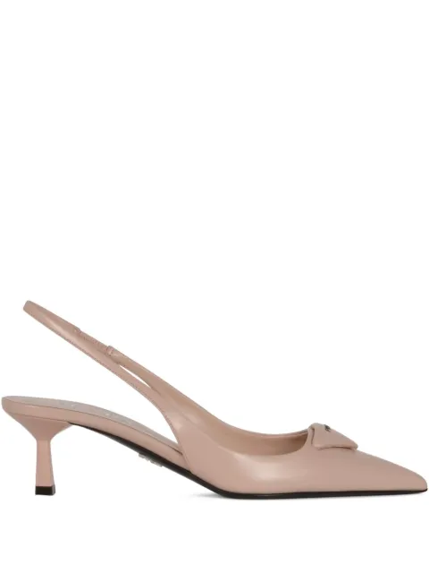 Prada 75mm slingback pumps