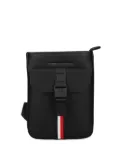 Tommy Hilfiger buckle-fastening messenger bag - Black