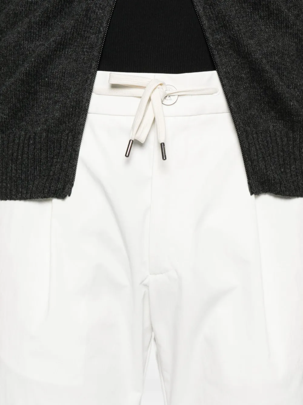 Herno Drawstring-waist Trousers In White