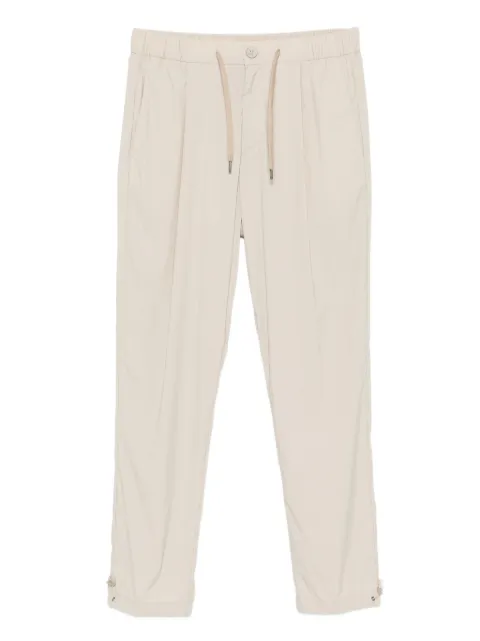 Herno drawstring pleated trousers