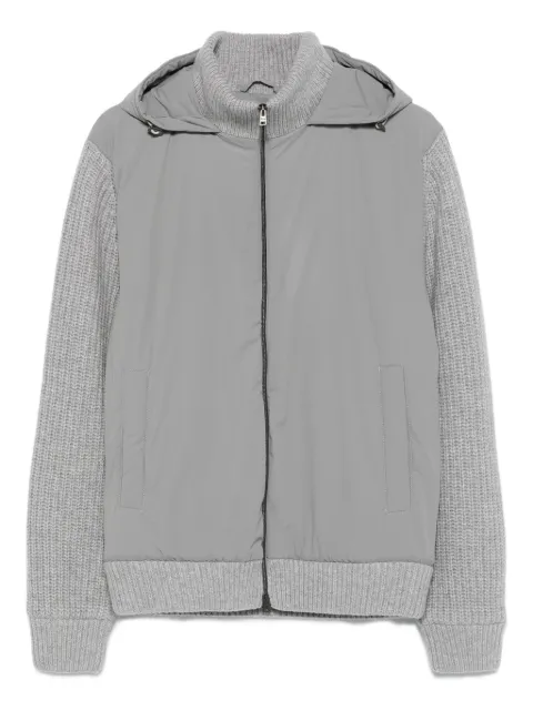 Herno ribbed-knit jacket