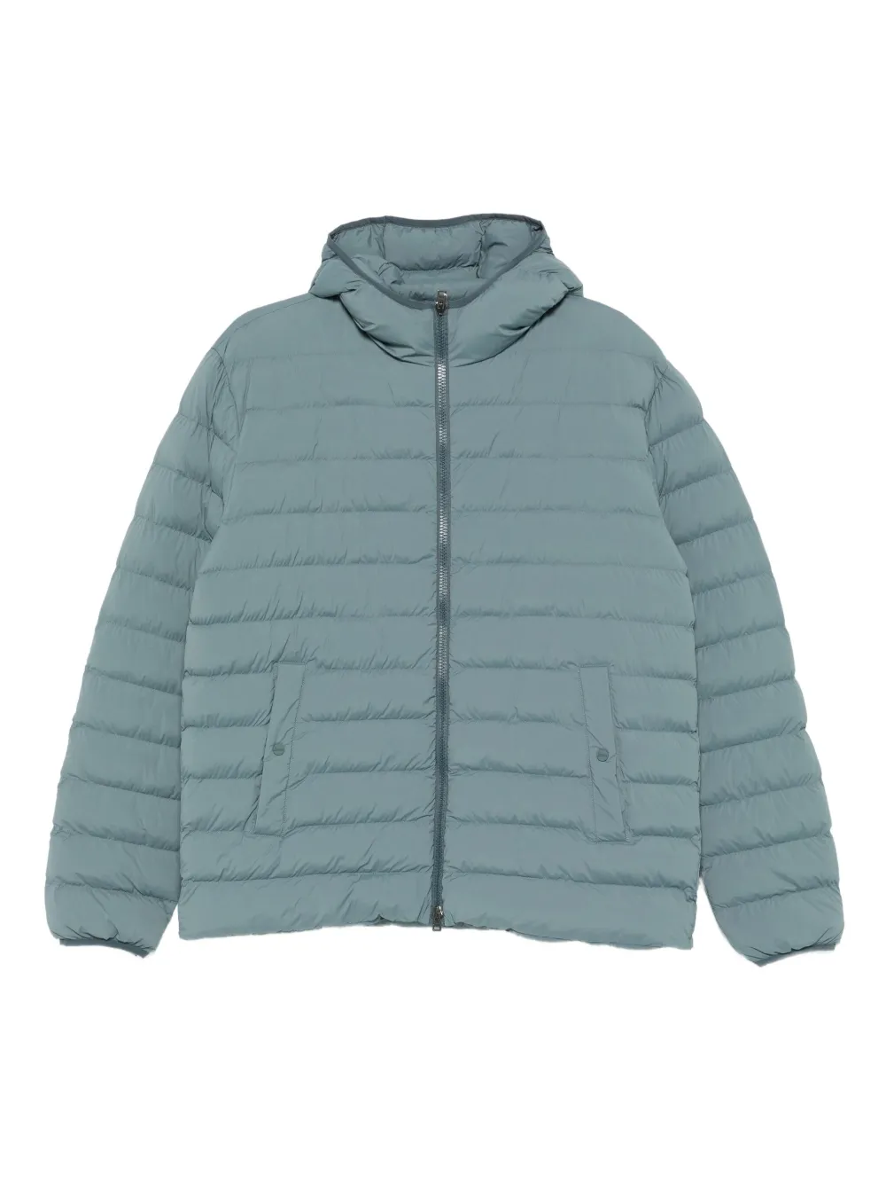 hooded padded jacket