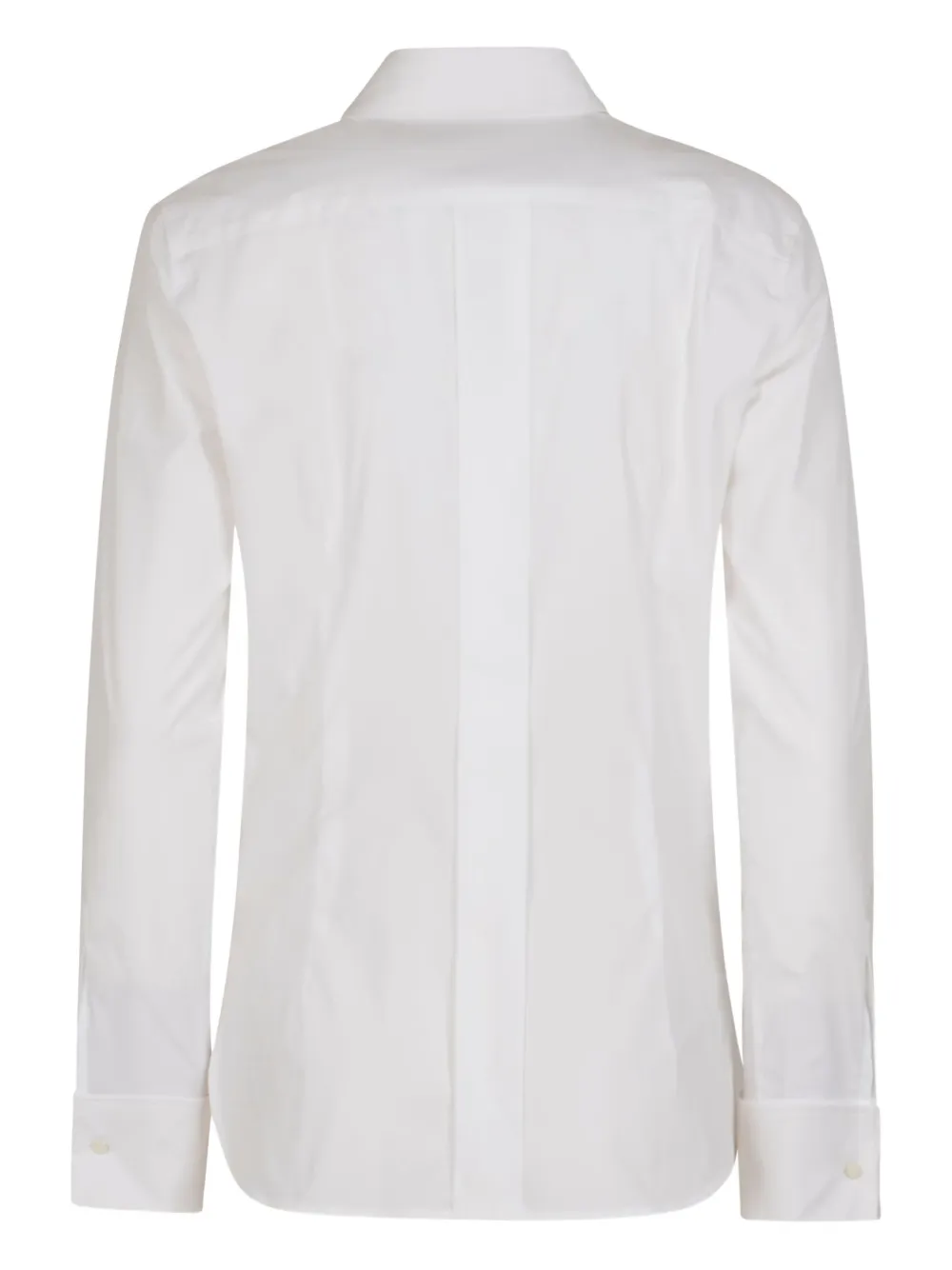 Max Mara Blouse met geborduurd logo - Wit